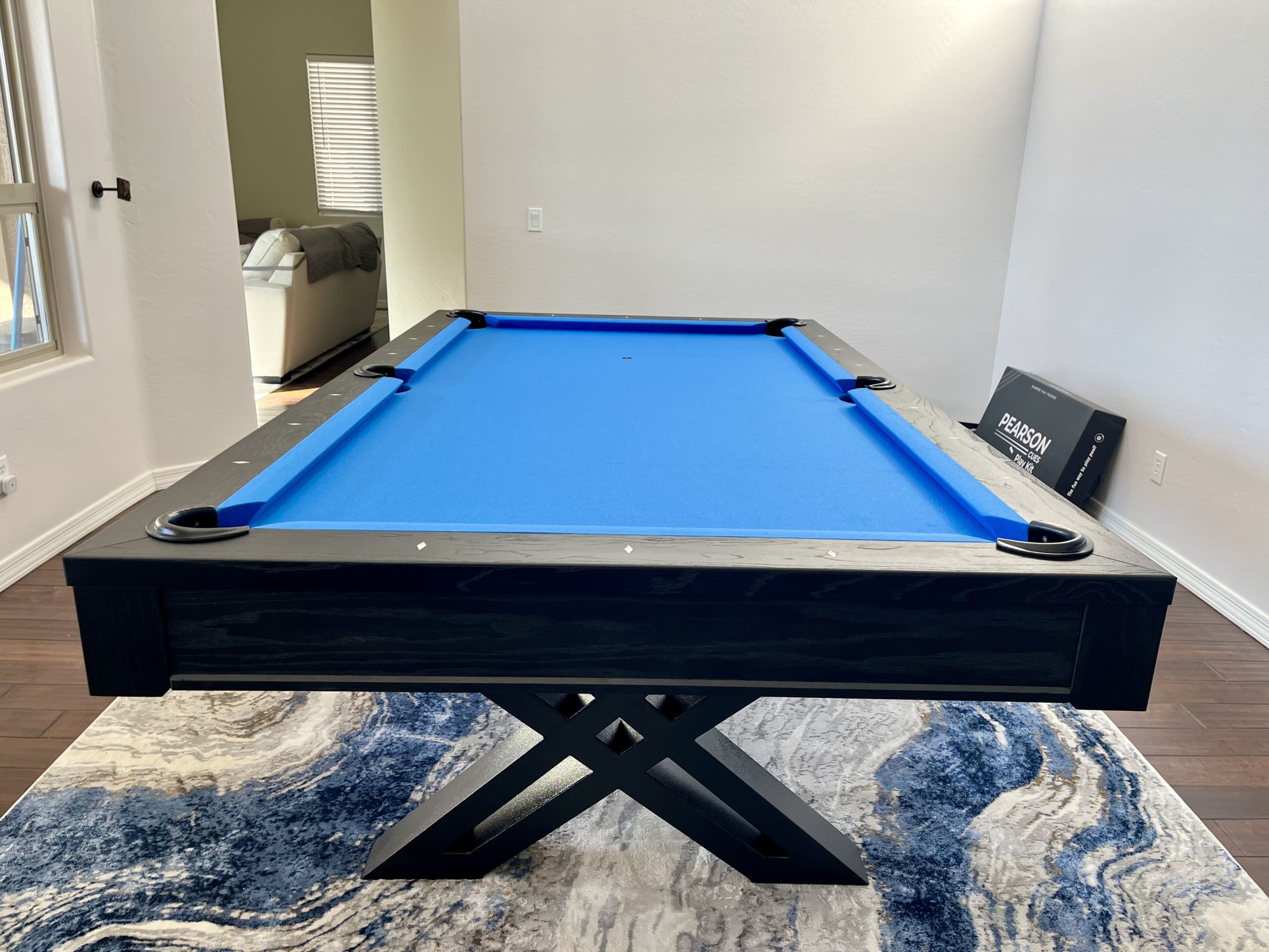 Featured image for “NEW 8ft. & 7ft. Crossfire Pool Table w/ Free Installation (optional dining top)”
