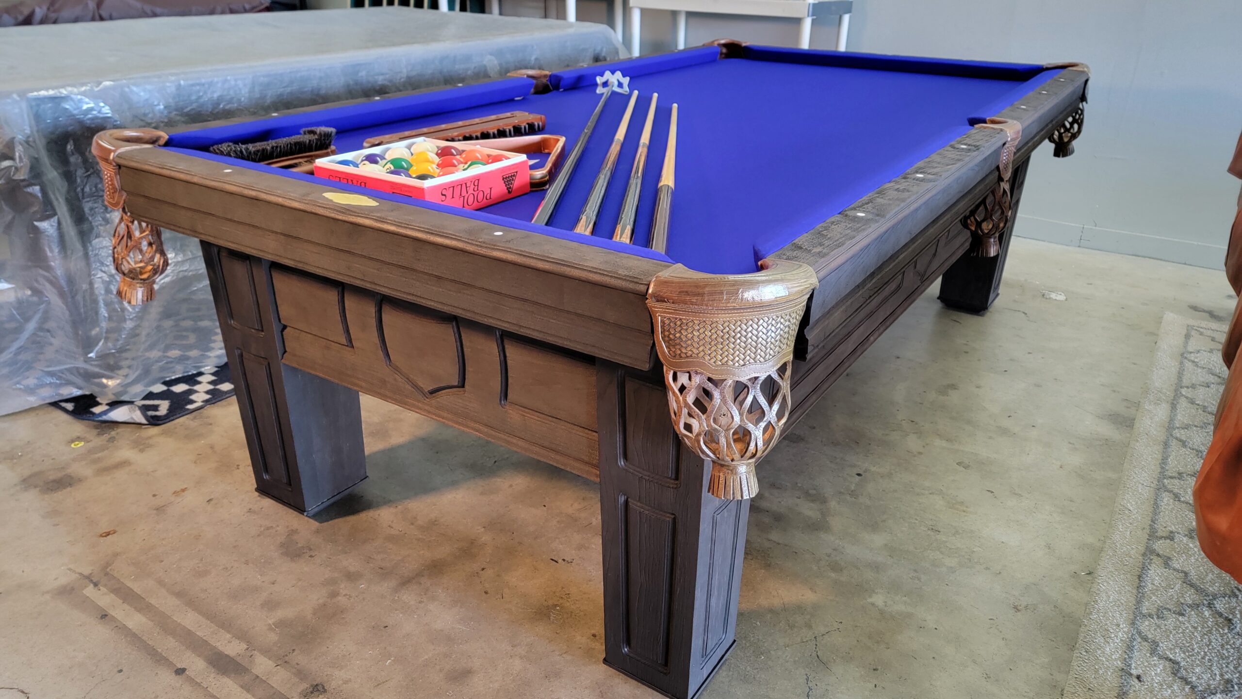 Featured image for “Custom Rustic 8ft Pool Table w/ Free Installation”