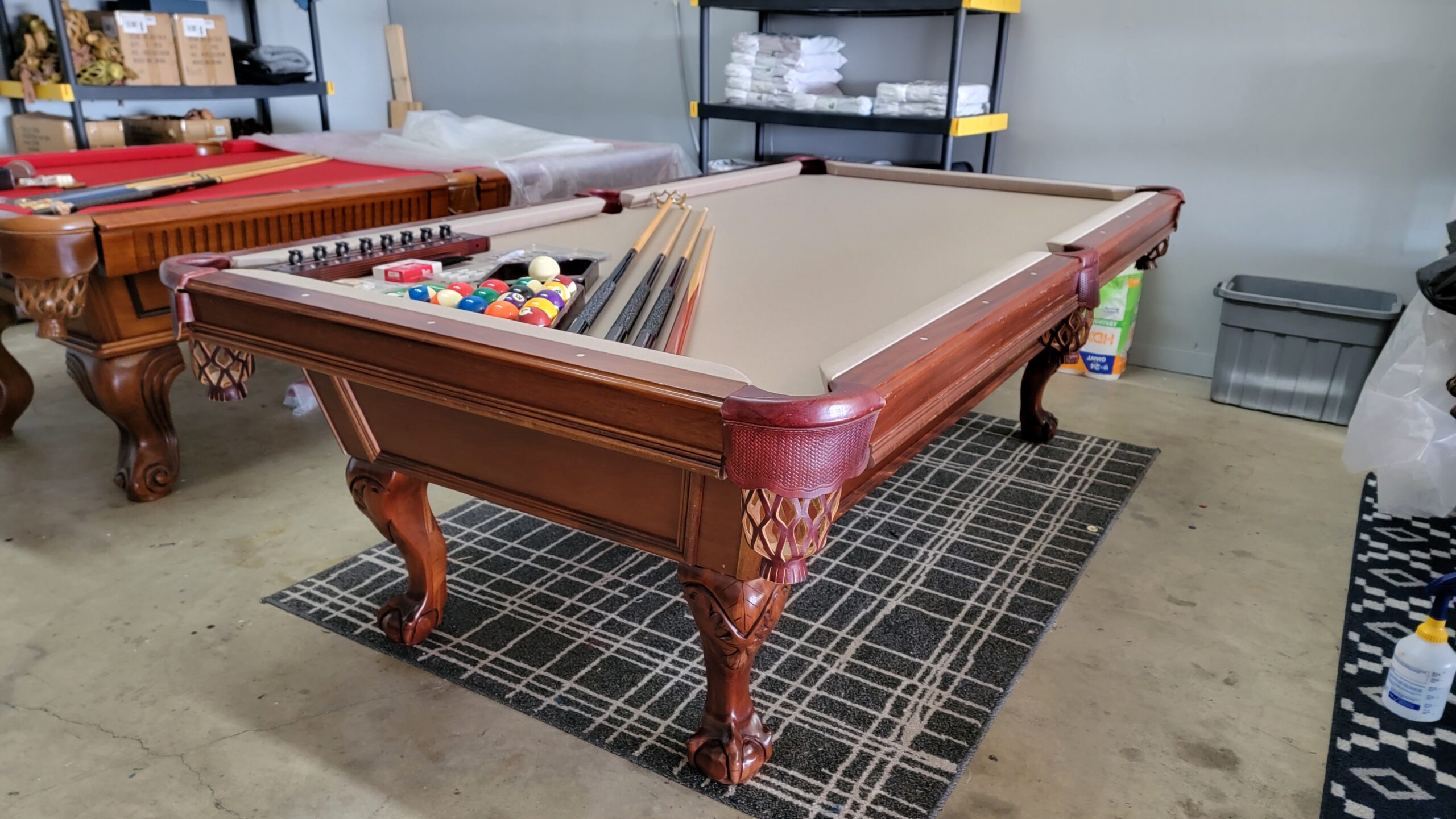 Featured image for “8ft Pool Table w/ Free Installation (new cushions & cloth)”